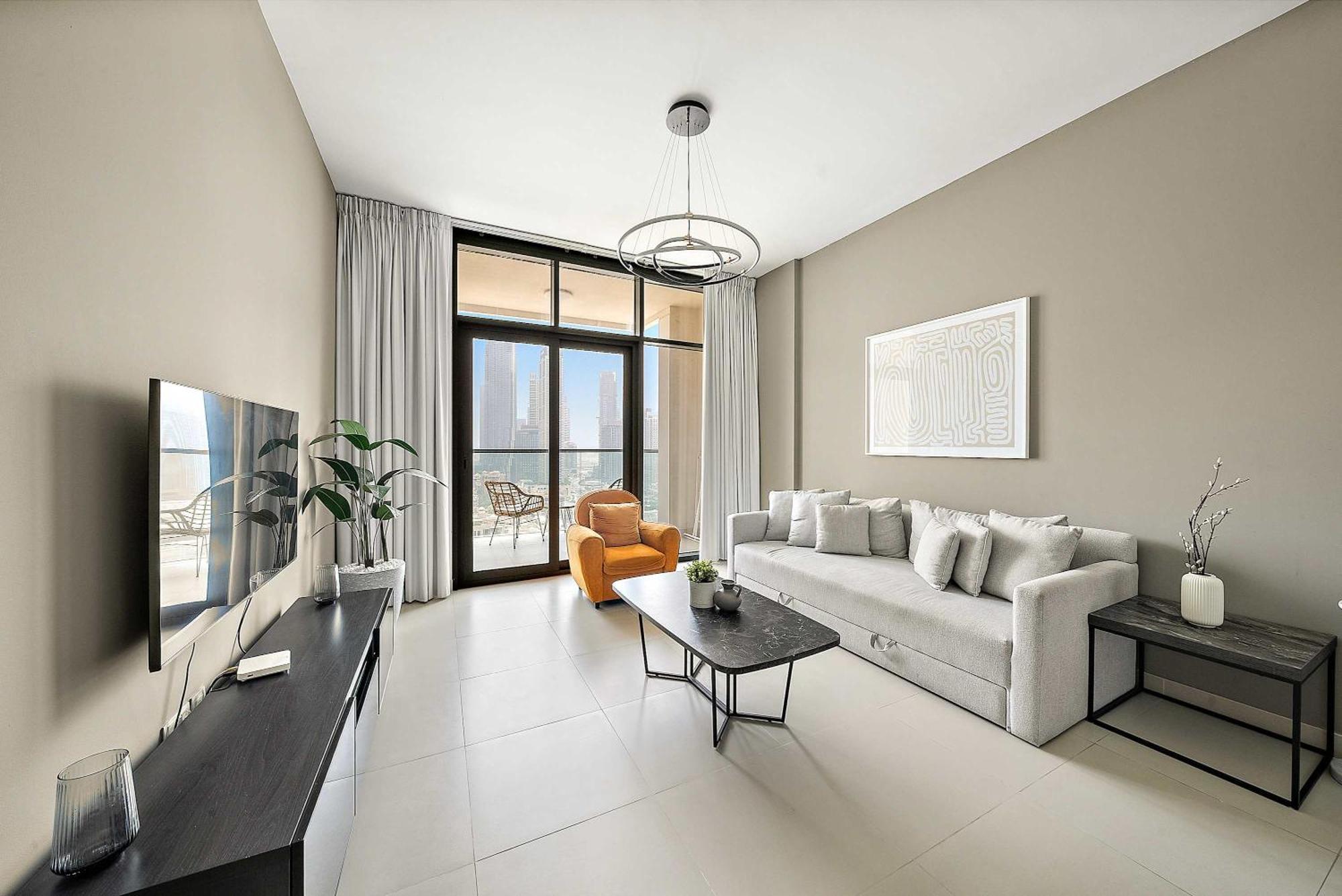Silkhaus Burj Khalifa View Large 2bdr In New Tower Apartment Dubai